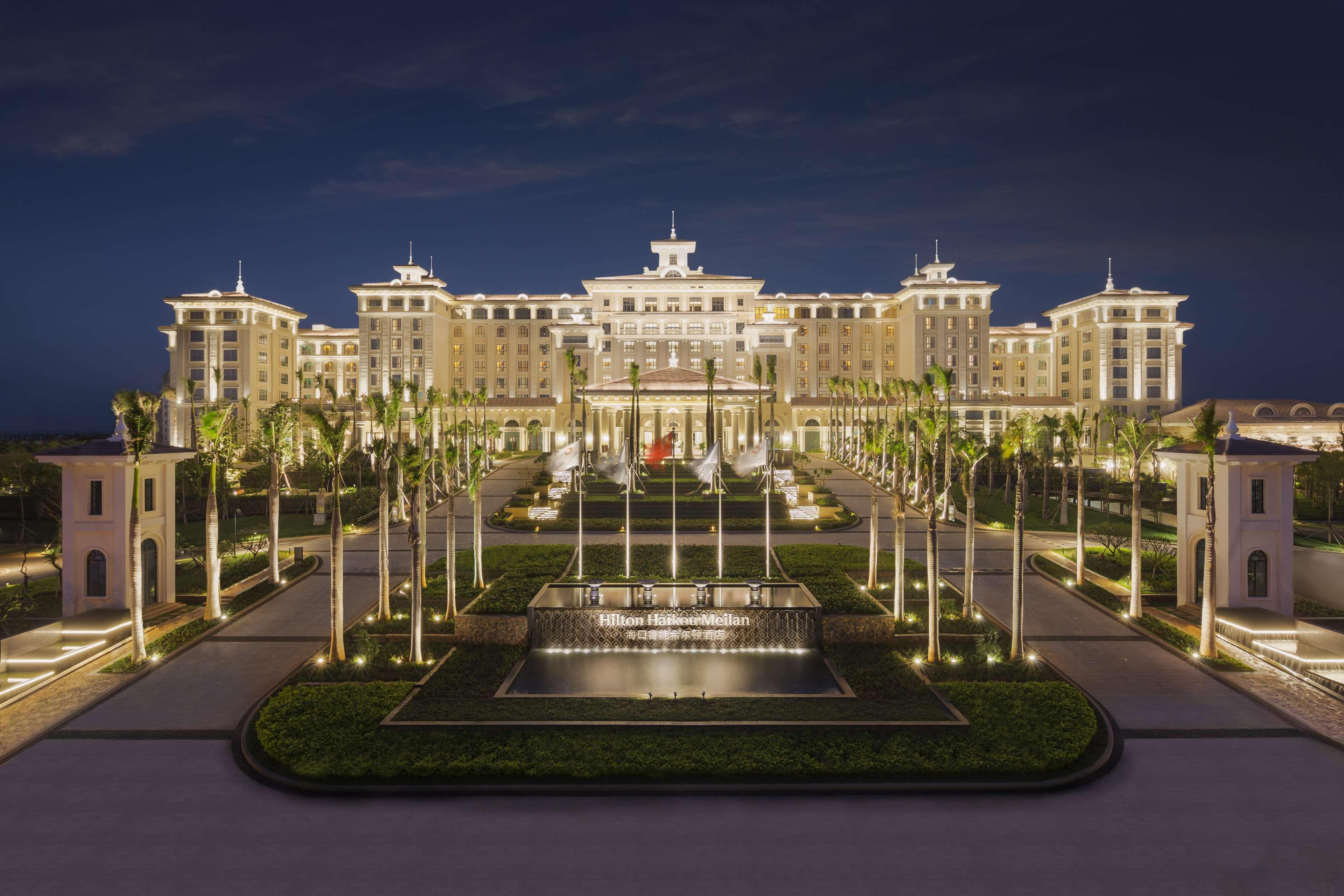 Hotel Hilton Haikou Meilan Exterior foto